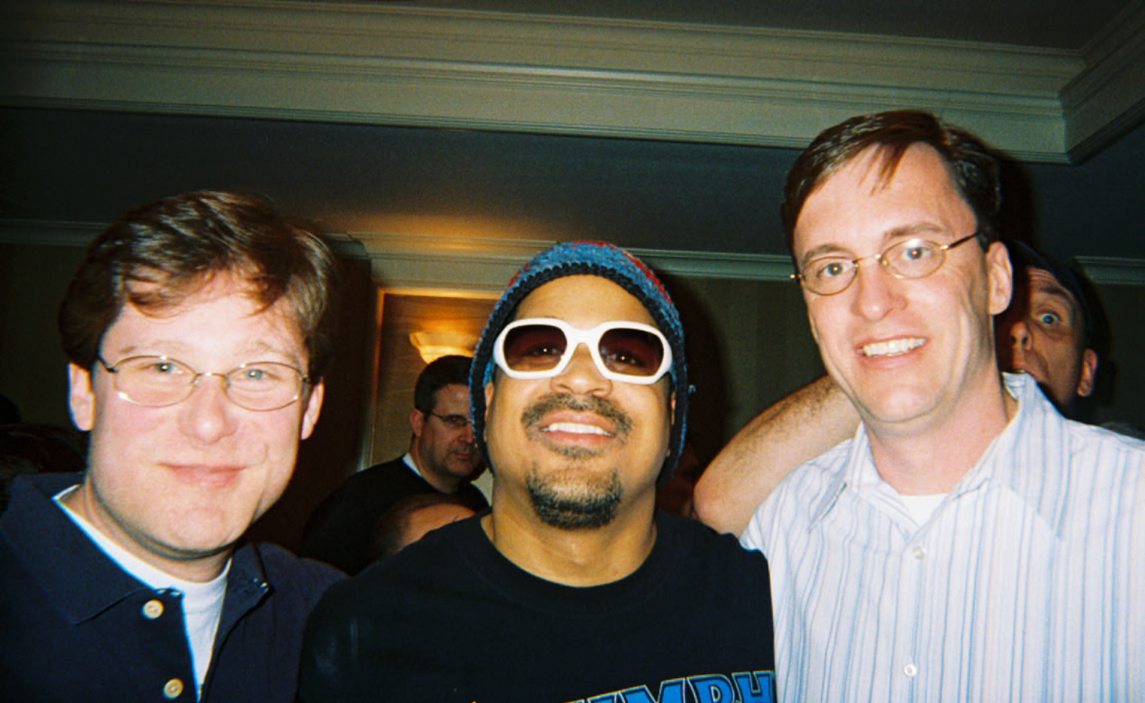 Hanging with Oteil at the West Coast Bash at the Beacon ballroom 2006